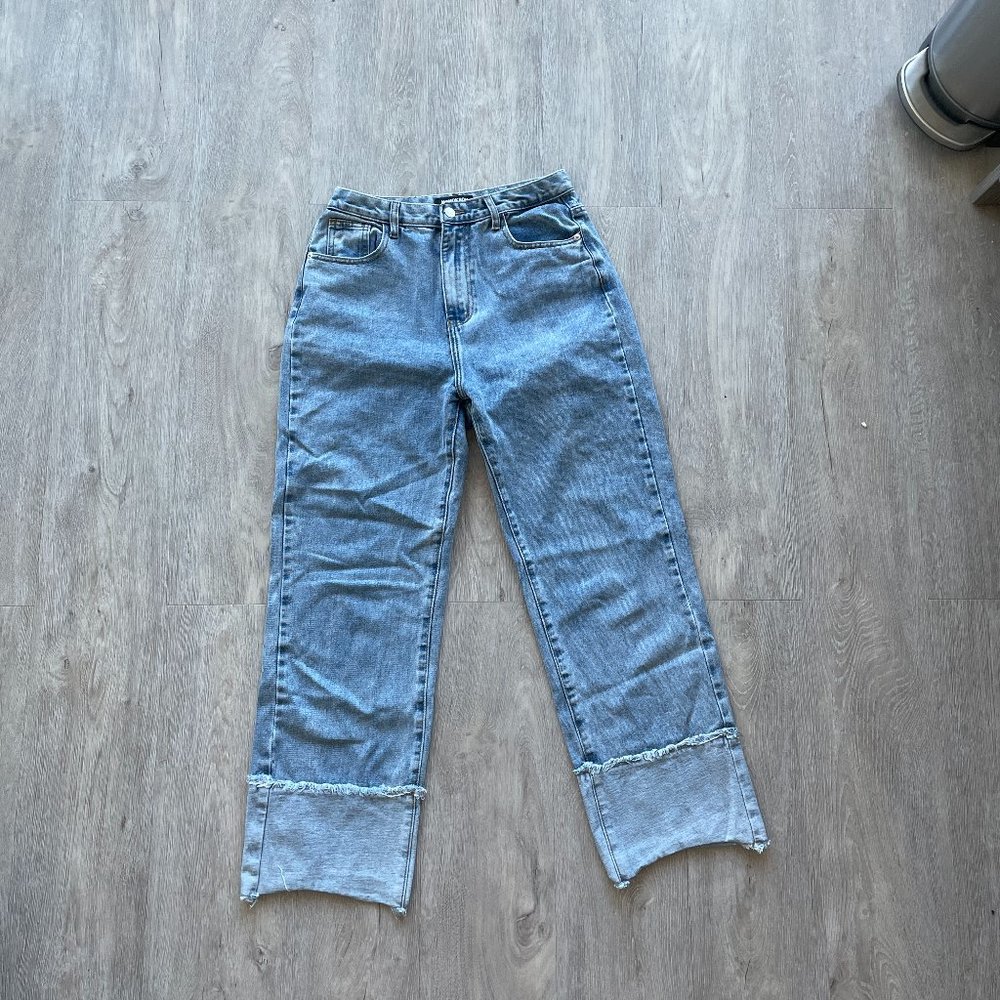 Momokrom Blue Cropped Jeans UK 12 Eu 40
